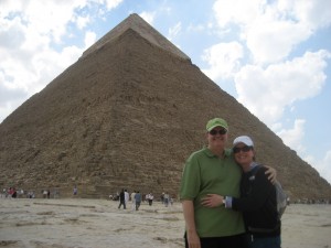 Roe and me in Egypt Egyptian Vacation